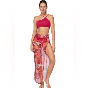 Ola Azul Valerie Flow Coverup Skirt - NWT